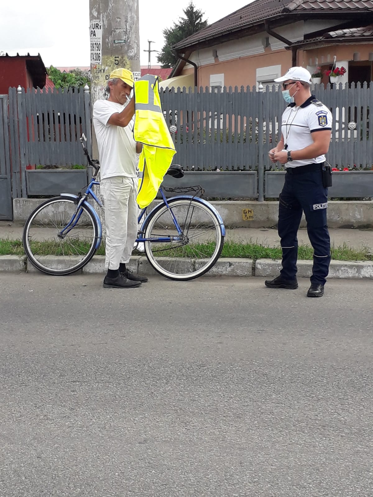 Amplă acțiune de control și prevenire sub sloganul ”Bicicliști în siguranţă!”