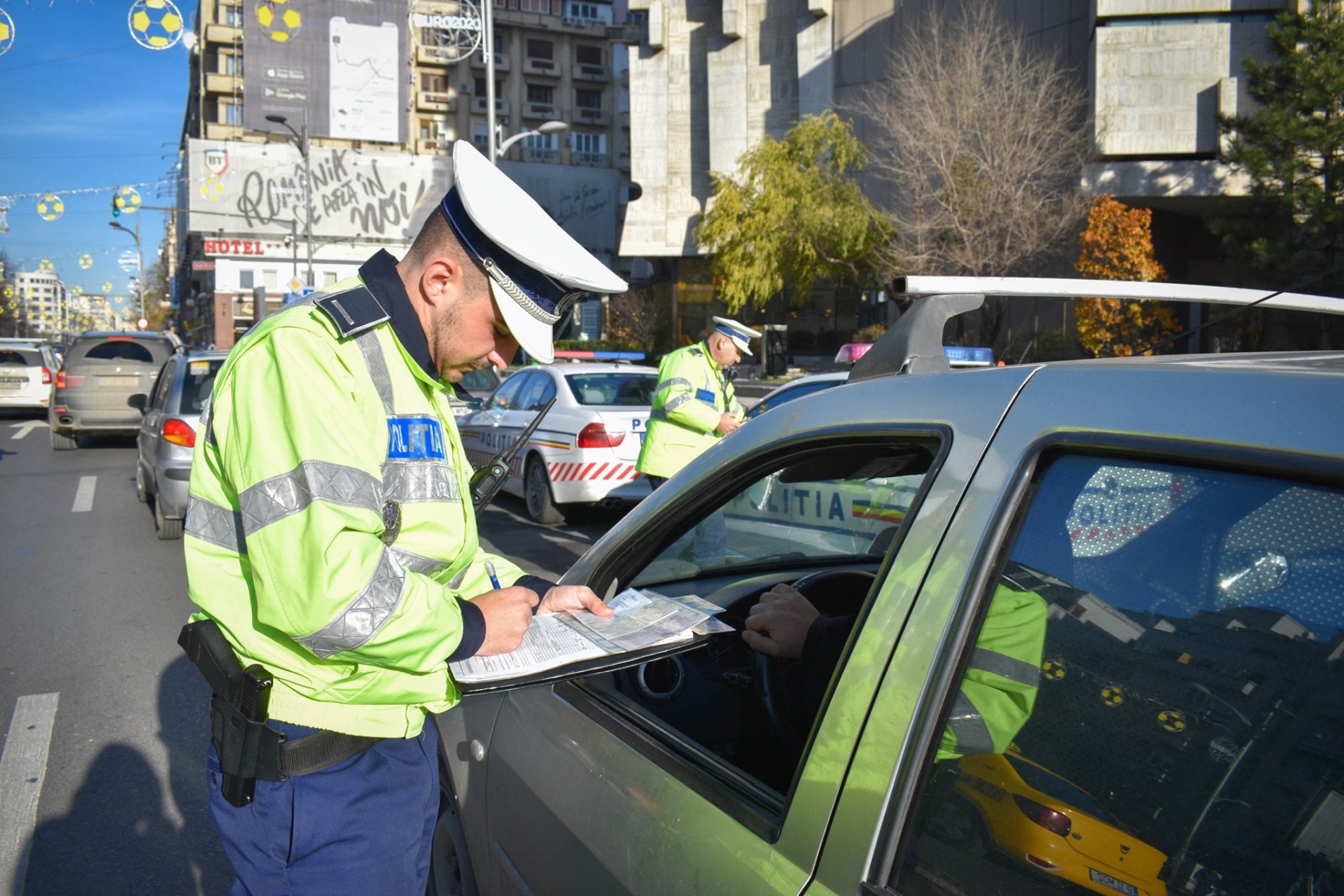 poliția română planul de amenzi