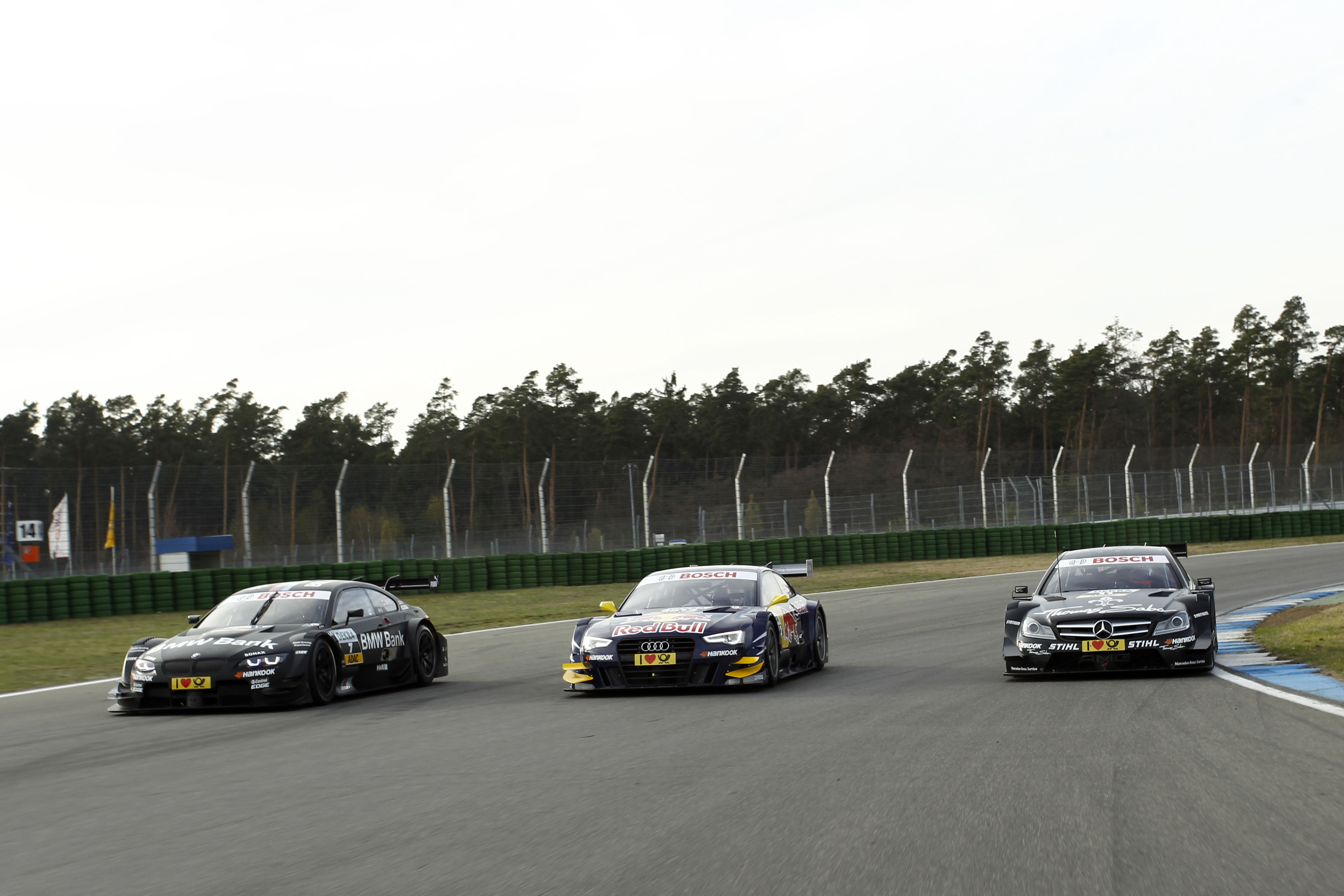 BMW M3 DTM - Audi A5 DTM - AMG Mercedes C-Coupe DTM