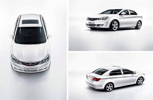 Roewe 350 ataca Logan-ul