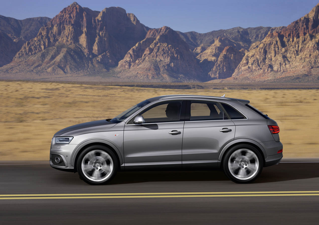 Noul Audi Q3 va fi oferit cu un 2.0 TFSI (de 170 si de 211 CP) si cu un 2.0 TDI (de 140 si de 177 CP)