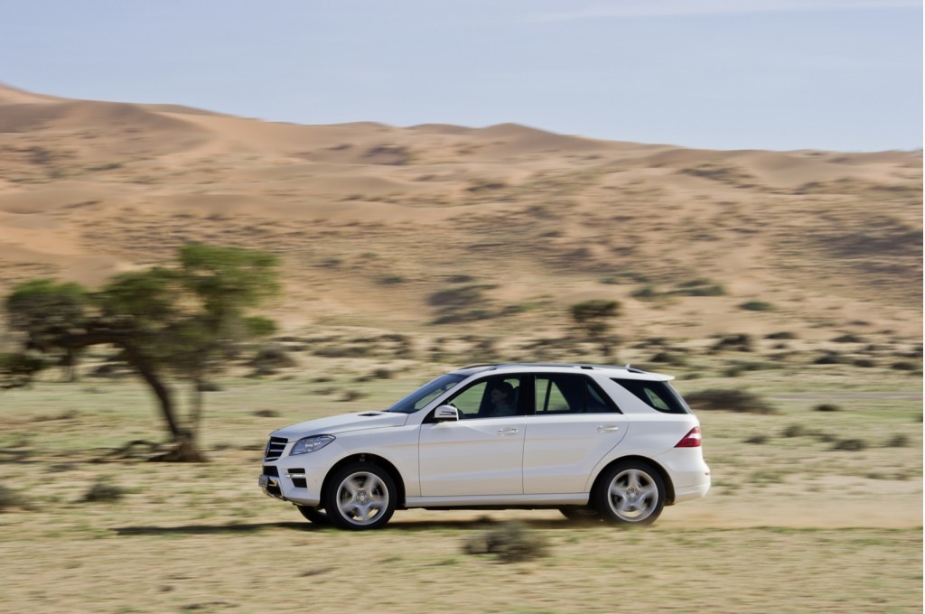 Versiunea diesel ML 250 CDI poate ajunge la o autonomie de 1500 km, consumand 6 litri/100 km