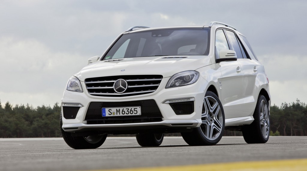 Noul Mercedes-Benz ML 63 AMG este putin mai agresiv decat un ML normal