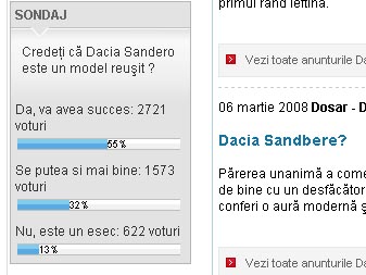 Dacia Sandero mai bună ca Dacia Logan?