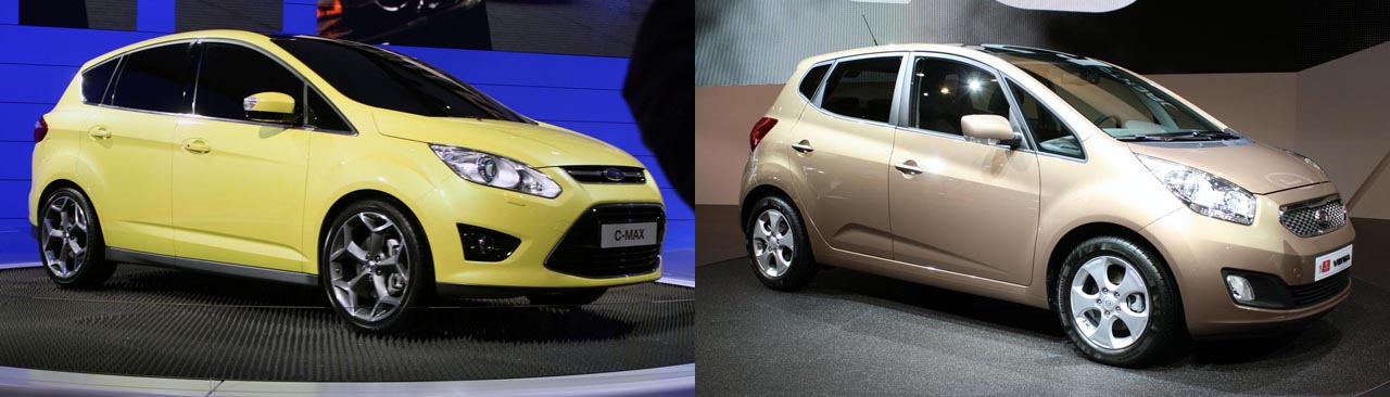 Ford C-Max vs. KIA Venga