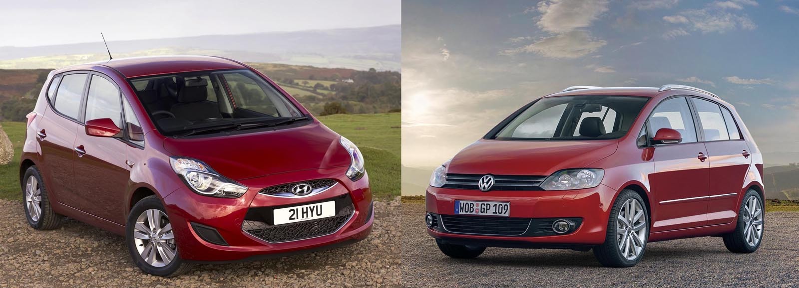 Hyundai ix20 vs. Volkswagen Golf Plus