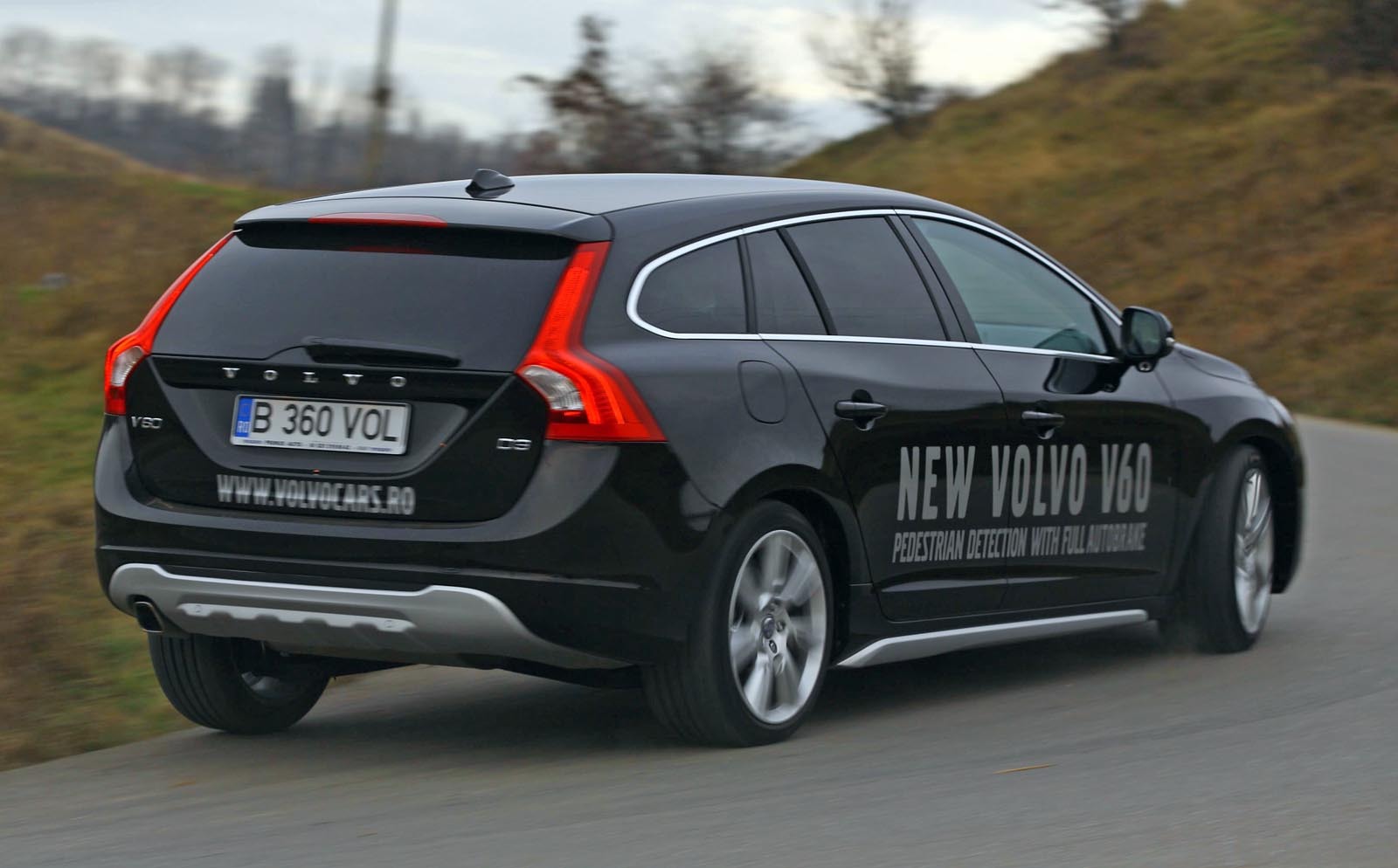 Volvo V60 D3 nu e un break sportiv, dar e suficient de dinamic, foarte confortabil si extrem de sigur