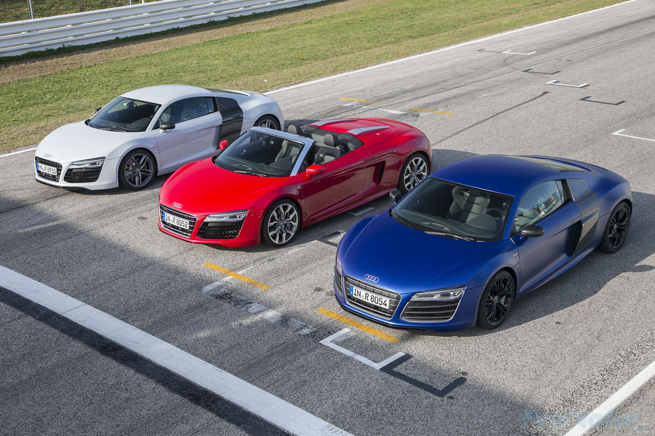 Audi R8 facelift 2013