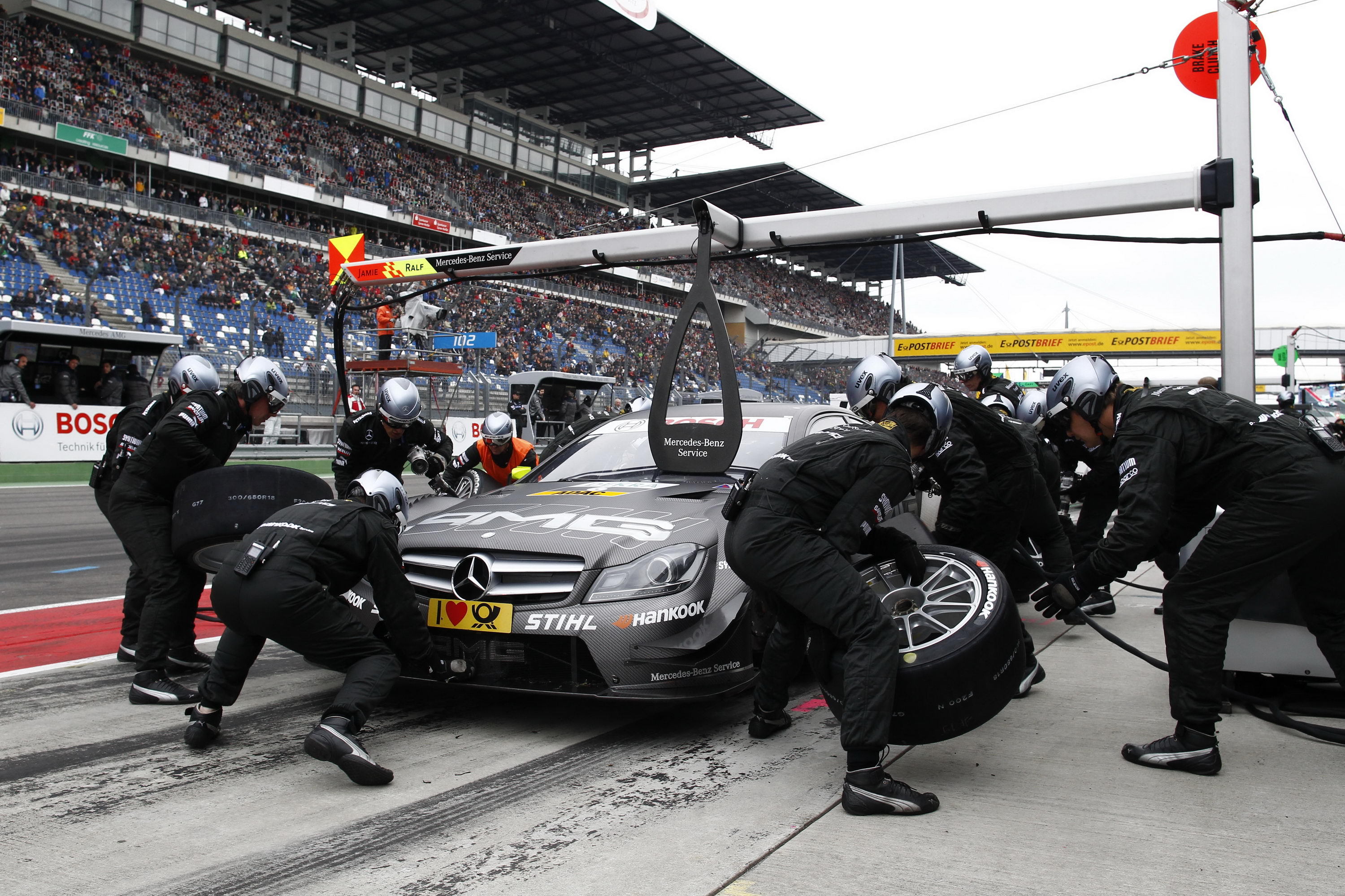 Ralf Schumacher - Mercedes Benz C-Coupe AMG