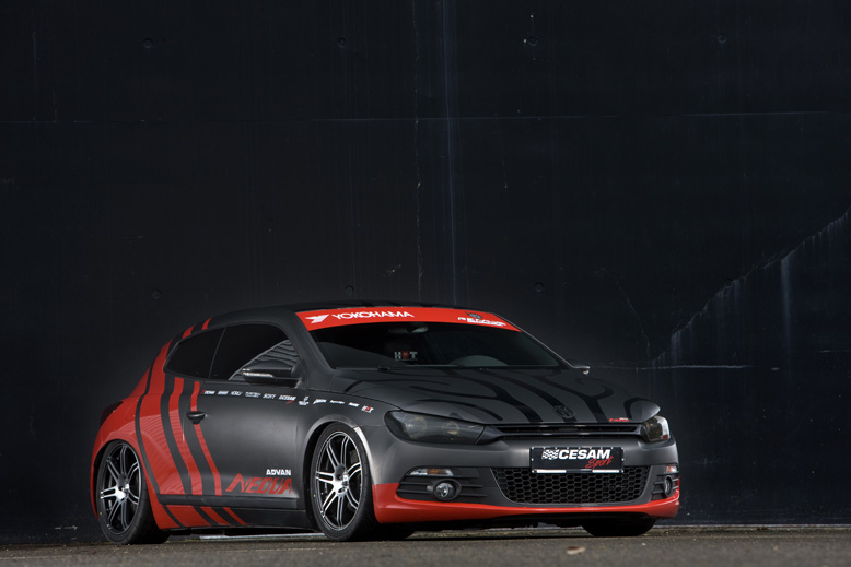 Volkswagen Scirocco by Cesam - un look racing si 200 CP