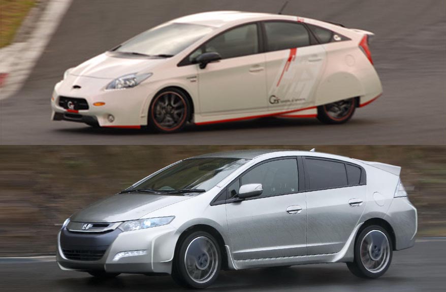 Prius G Sports vs. Insight Modulo