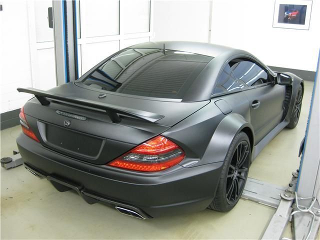 Mercedes SL 65 AMG Black Series tunat de Brabus se numeste Vanish