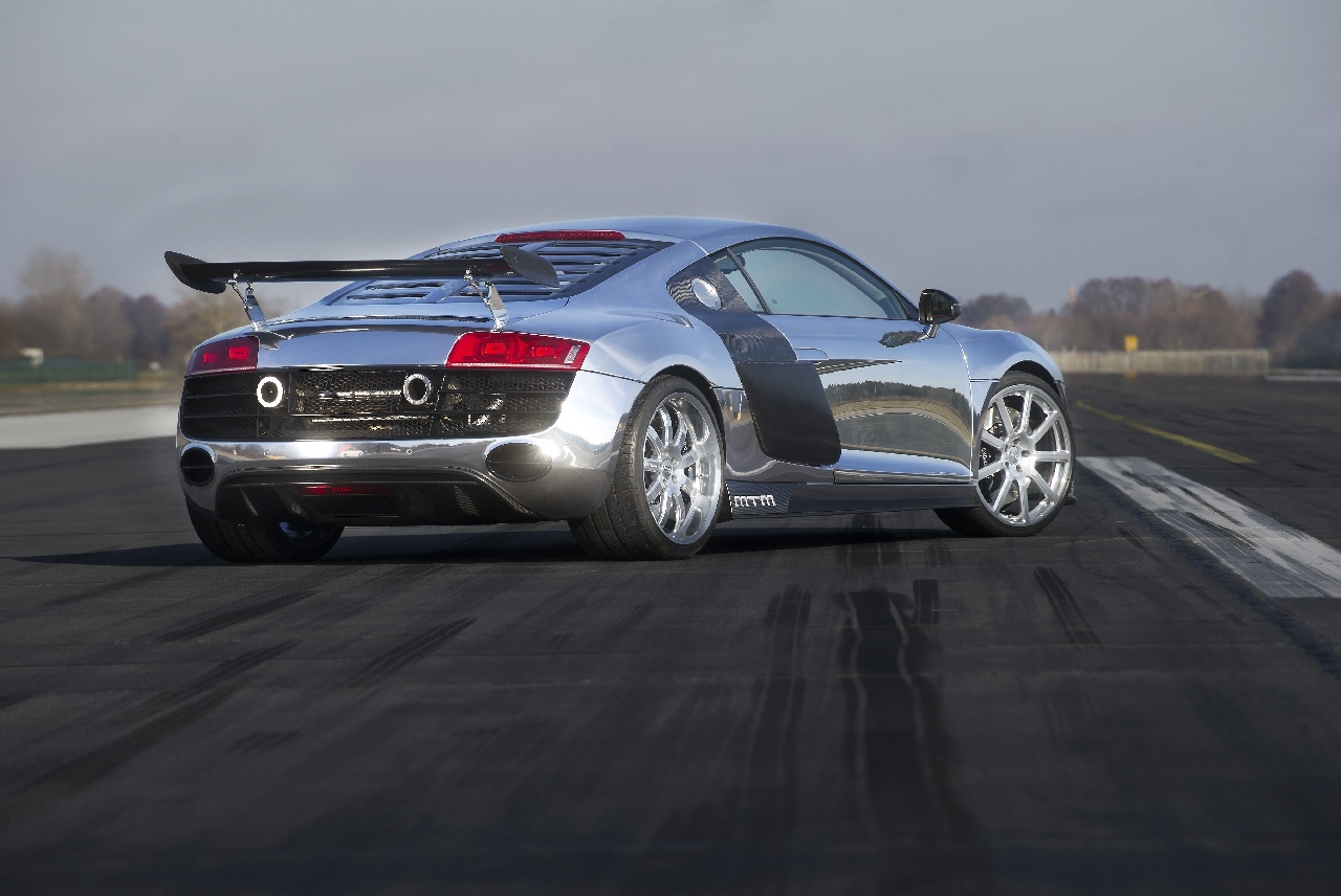 MTM dopeaza Audi R8 V10 cu un sistem biturbo. Putere maxima 777 CP, cuplu 888 Nm