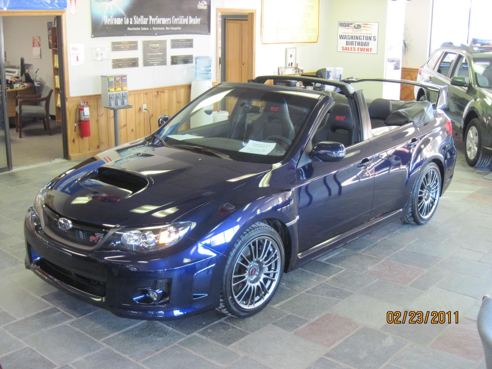 Subaru Impreza WRX STi Cabrio - creatie unicat a celui mai mare dealer Subaru din Anglia