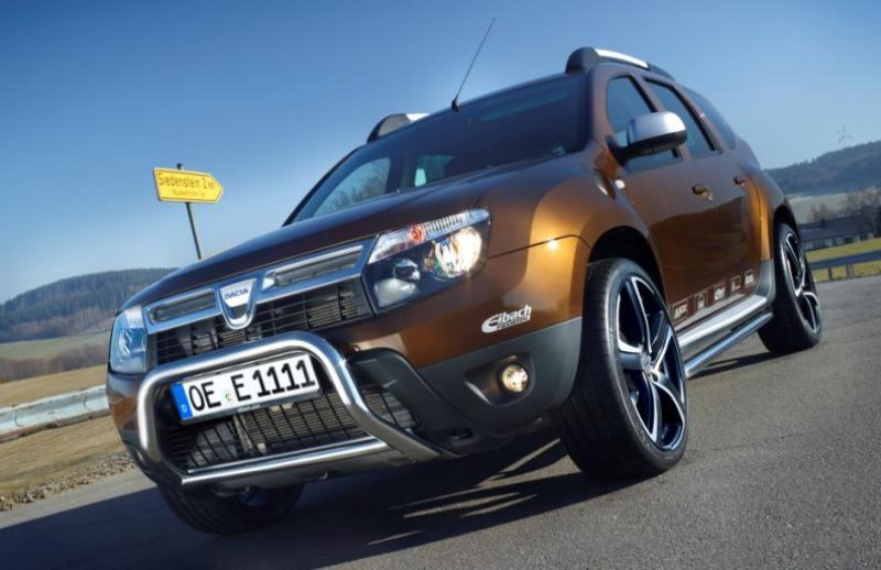 Eibach a echipat Dacia Duster cu arcuri mai scurte si cu jante de 20 inch