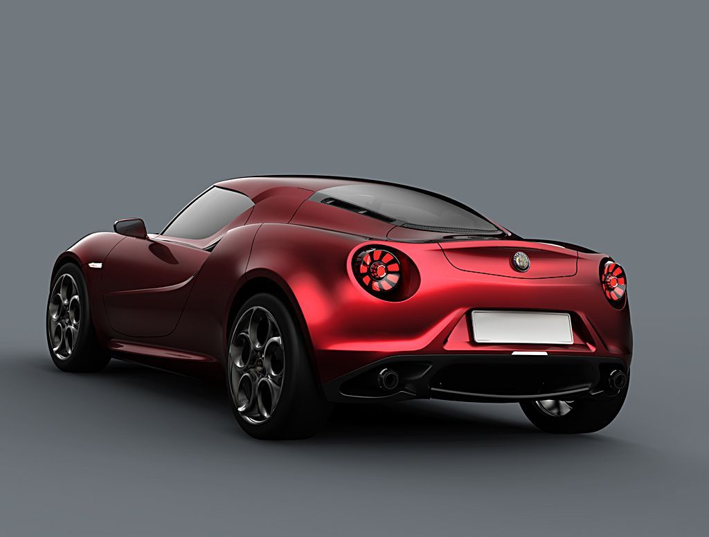 Alfa Romeo 4C are un motor turbo de 1,8 litri si 200 CP, dar o masa de numai 850 kg